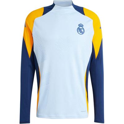 Real Madrid Tiro 24 Pro Training Long Sleeve Football Shirt Men Tops Bright-Blue IT5137