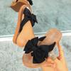 Zomer Nieuwe Stijl Strandslippers, Strikvormige Buiten Slippers voor Dames