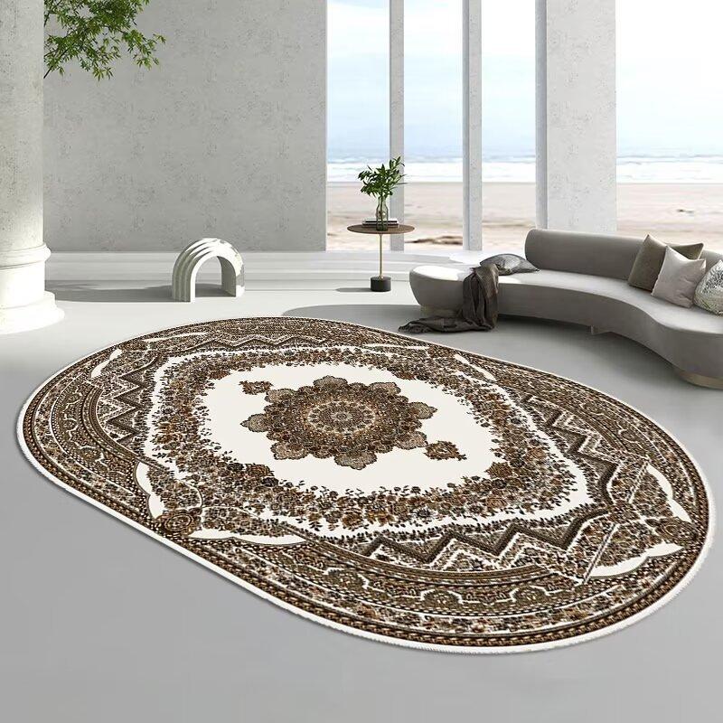 

Овальный ковер Ковер для гостиной Диванный ковер Коврик для кабинета Коврик для кофейного столика Домашний коврик для пола Прикроватный коврик для спальни 100 * 200cm