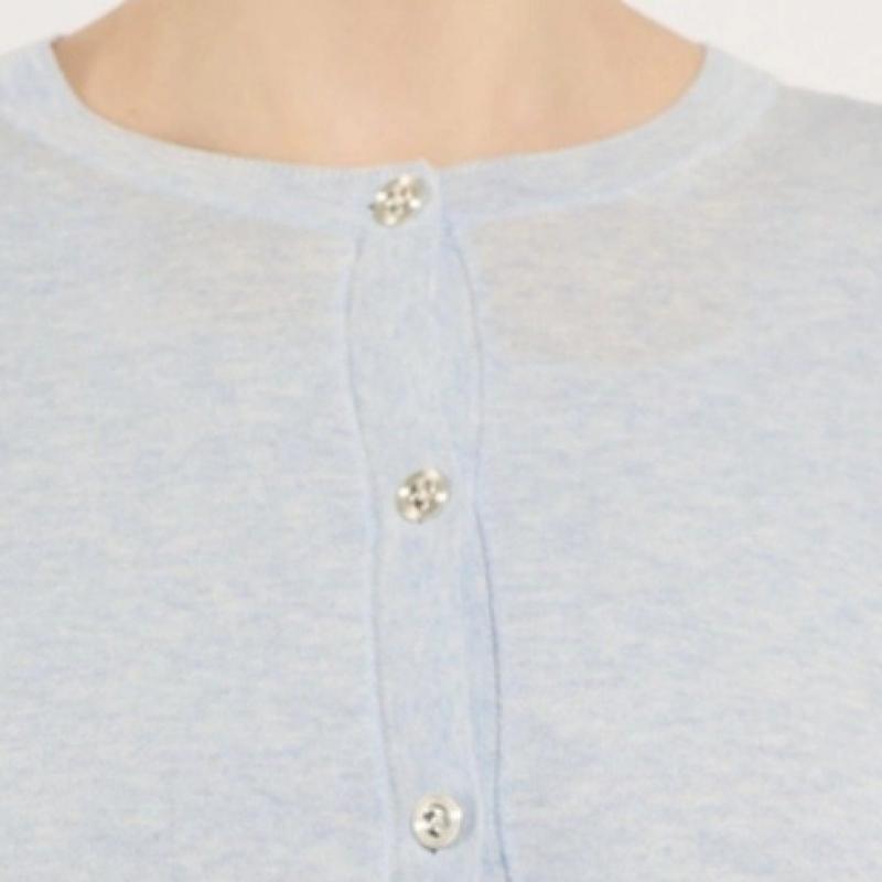 Bcbg Three Button Knit Bolero Cardigan B5m4k219