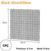 1Pcs Multifunctional Isolation Grid Board Plastic 30x30cm Undergravel Bottom Plate Tray Black White Seperator Divider Board Net