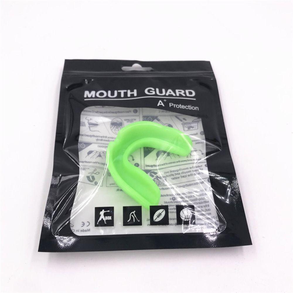 Black Blue Green Teeth Protection EVA Rugby New Boxing Gum Shield  Unisex