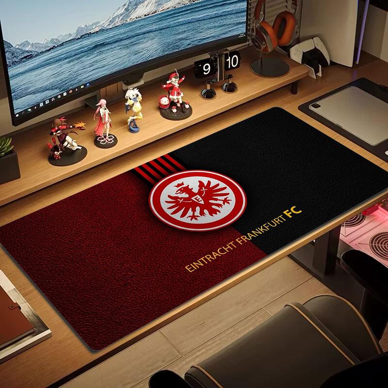 Eintracht Frankfurt Large Size Mouse Pad Large Gaming Table Cushion Non-slip Laptop Tablet Big Mousepad XXL Mat Mini PC Playmat With Lock edge