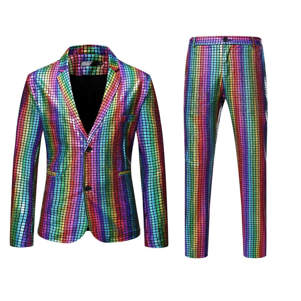 Ανδρικό σακάκι Nightclub Μοντέρνο κοστούμι Fashion Suit Jacket