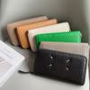 2025 New Women Wallets Long Genuine Leather Wallet Branded Style Thread Purse First Layer of Cowhide Clutch Bag Phone Clutches