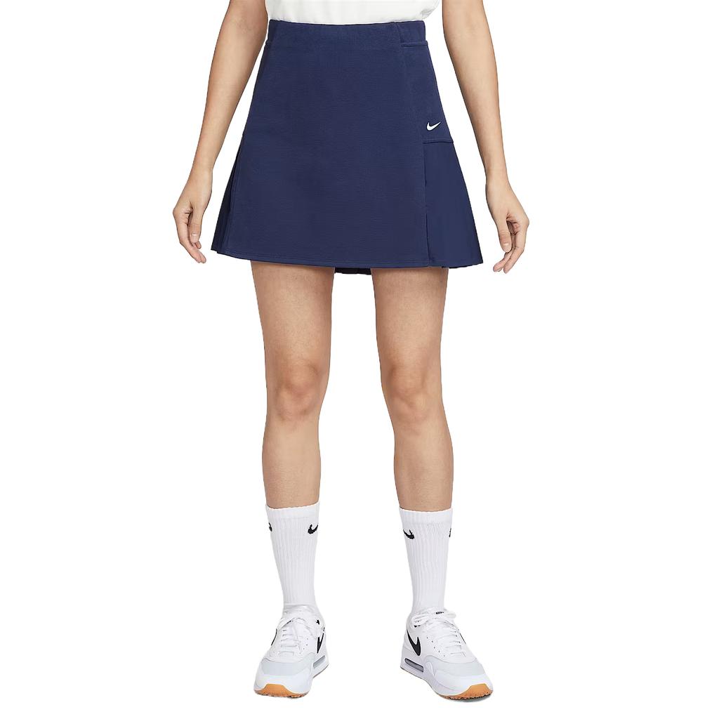 Nike Breathable Solid Color Mid Waist Golf Casual Skirt Women skirts IF8532-410