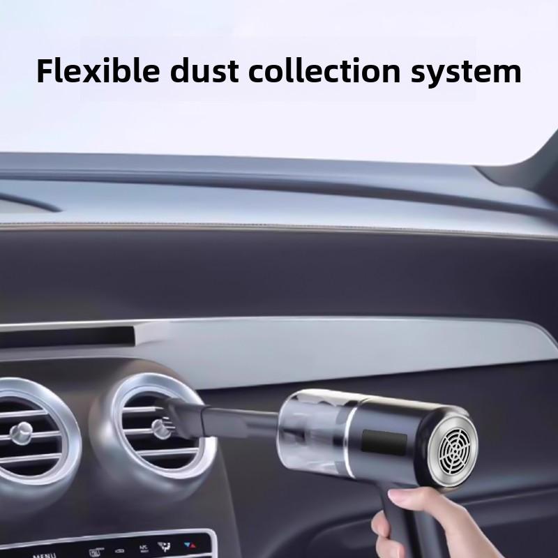 New wireless car, household handheld, small, multi-functional, portable, car mounted, high-power blowing and suction dual-use va