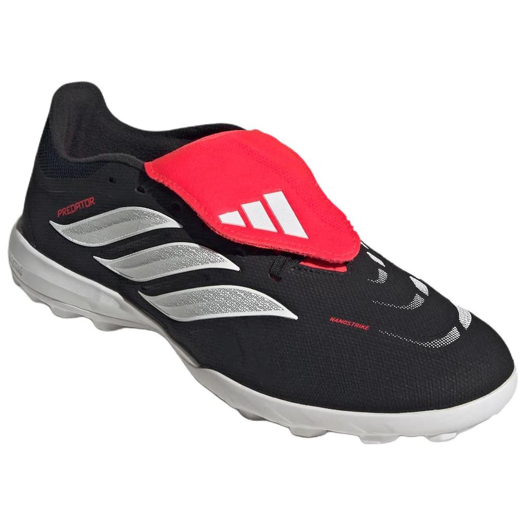 adidas Tênis Unissex Predator League TF Preto Essencial Branco Nuvem Vermelho Lúcido JR5029