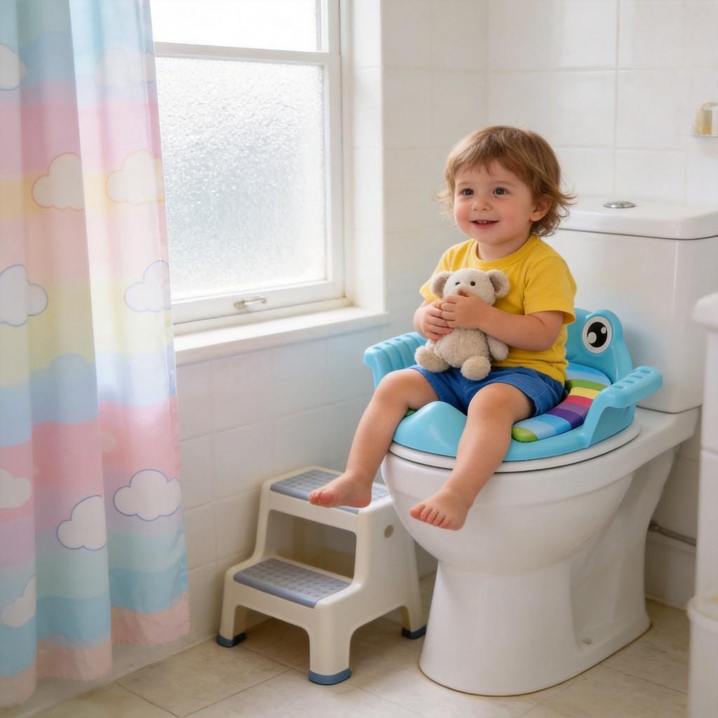 Childrens Toilet Seat Cover With Pp Material For Boys And Girls Bathroom Comfort And Hygiene