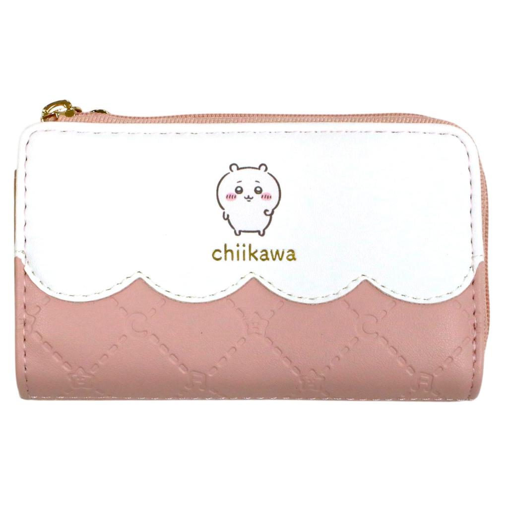 Ardi zipper coin and key Chiikawa Pink L-shaped case, CHI13-6PK