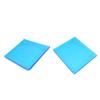 2x Motorrad Sitz Gel Polster Stoßdämpfende Matte Bequemes Kissen 25x22x1cm
