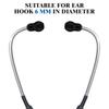 HEALIFTY Silicone Stethoscope Earplugs, 6mm Earbuds, Littmann Earbuds, 10-Piece Set (3.5mm)