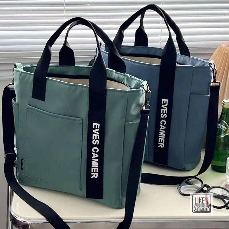 Stylish Waterproof Canvas Tote & Crossbody Shoulder Bag