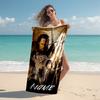 Personalized customized proof beach towel with The Fellowship of the Ring pattern - soft, absorbent,quick-drying,perfect swimming,camping&bathing