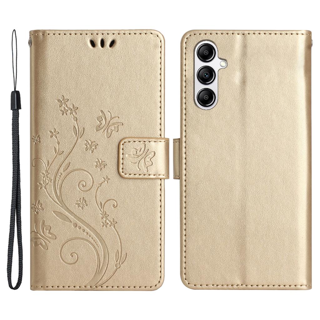 For Samsung Galaxy A56 5G Case PU Leather Phone Wallet Cover with Strap