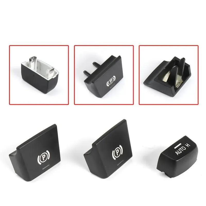 Car Electronic Handbrake Parking Brake P Button Switch Cover For F10 F07 F02 Parking Brake Switch Auto H Button Replacement