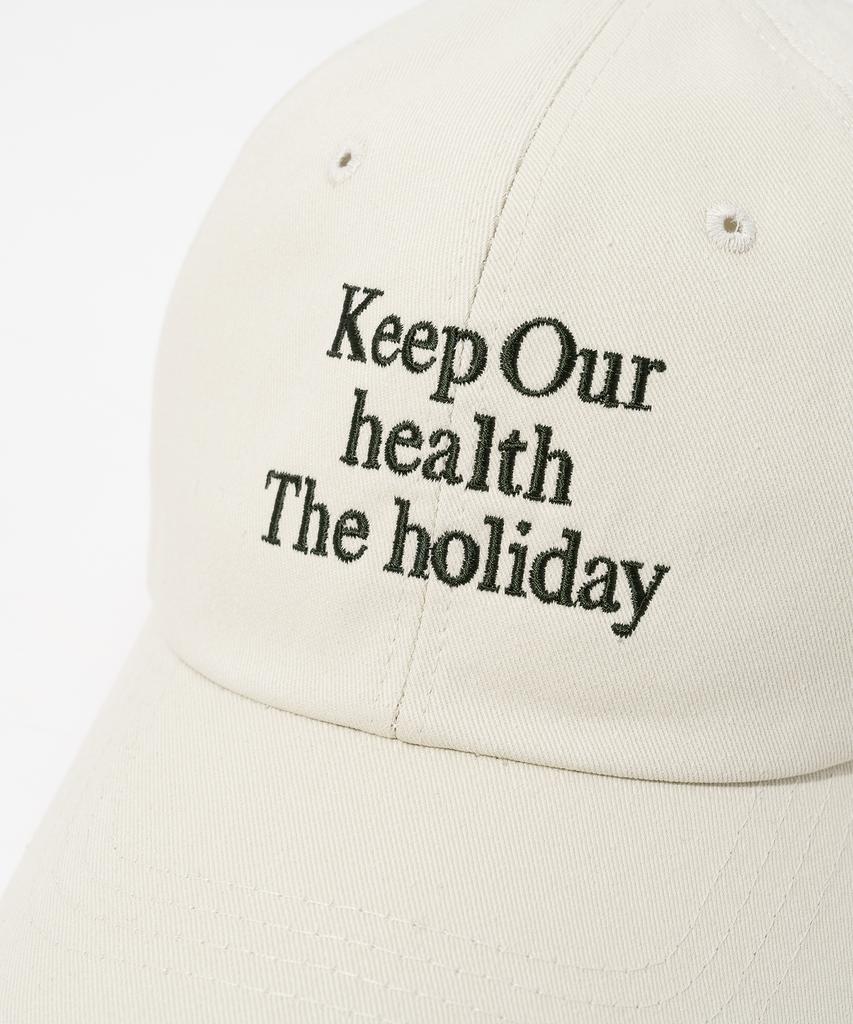 MILLO ARCHIVE Holiday Signature Ball Cap [Cream Green]