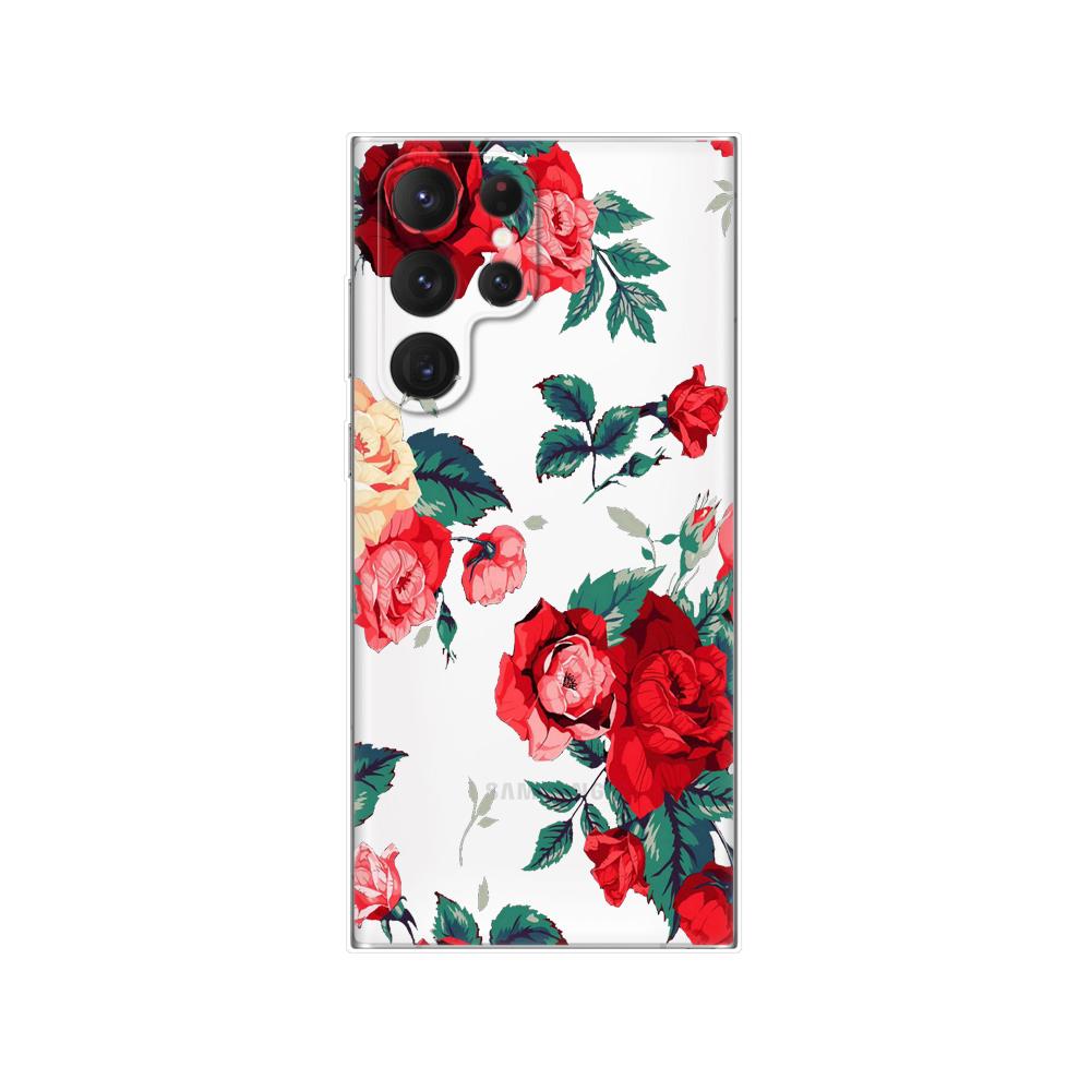 Samsung Galaxy S22 için | S22+ | S22 Ultra 5G Kılıf Samsung S22 Plus Telefon Arka Kapak GalaxyS22 S 22 Tampon Funda Silikon TPU