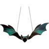 Window Panel Hanging Bat Sun Catcher for Window Wind Chimes for Hanging Wall Art Ornaments for Home Garden Decoration