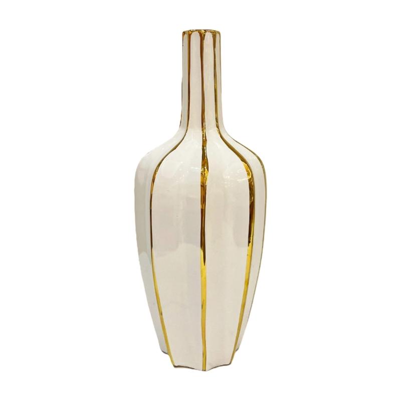 Elegant Ceramic Vases for Centerpieces Modern Home Decors Accent Decorative Flower Vases for Bedroom Living Room Decors