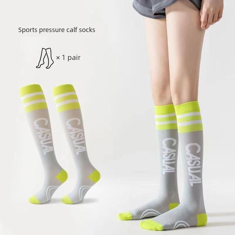 

Export Export K-style Muscle Energy Compression Socks Professional Leg Slimming Yoga Calf Sports Running Skipping Rope Fitness Compression Stockings Grey