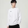 Li Ning Sweatshirts Unisex White Crew Neck Moderate Regular AWDVG85-2