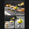 150/200ML Ice Cream Cups Salad Bowl Stainless Steel Bowl Dessert Fruit Plate Snack Dish Bar Wine Glasses Pudding Dish Tableware