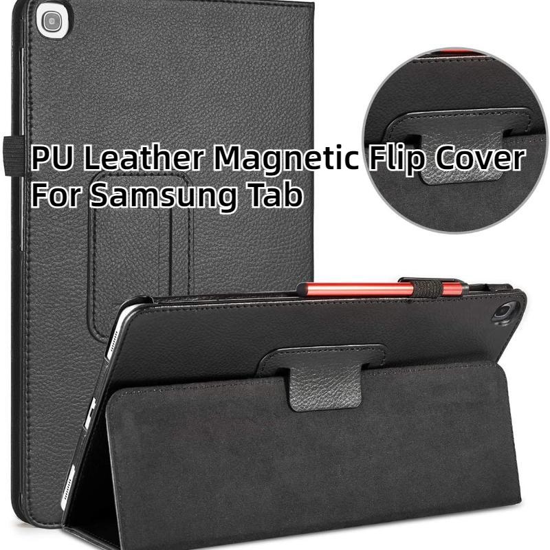 Pro Samsung Galaxy Tab A 10.1 A8 10.5 2021 pouzdro PU kožené magnetické flipové pouzdro pro Samsung Tab A7 10.4 SM-T510 SM-T515 T500 T505