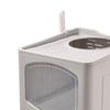 Drawer Type Cats Potty Kitty Litter Tray Fully Enclosed Hooded Cat Box