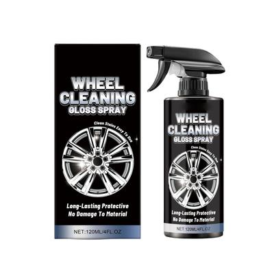 Wheel Cleaning Spray: Gently Cleans and Shines Wheels, Stains, and Provides Daily Car Care. 120ml
