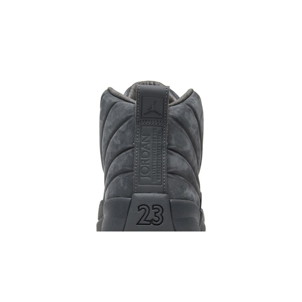 PreSchoolNY Air Jordan 12 Retro 'Dunkelgrau' (Unisex) Dunkelgrau / Dunkelgrau / Schwarz Vintage Basketballschuhe 130690 003