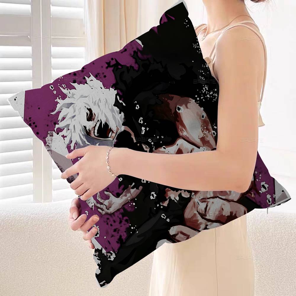 Cartoon Character Tomura Shigaraki Personalized Pillow Cover Kids Bedroom Wild Party Decor Pillowcase kid Birthday shower Gift