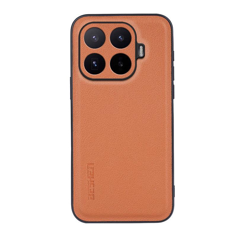 Compatible Xiaomi 17T Leather Texture Case, Fits 15T/15 & 13PRO Models, Drop-Proof Protective and Simple Design.