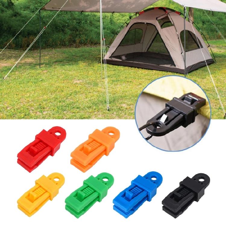 5x Heavy-Duty Lock Grip Tarp Clip Reusable Tent Tighten Lock Grip Awnings Clamps