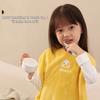 Skin Friendly Children's Washcloth Adjustable Snaps Toddler Face Towel  for Feeding Eating