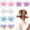 Elegant European Butterfly Hair Clip for Women & Children - Versatile, Exquisite Side Bangs Accessory
