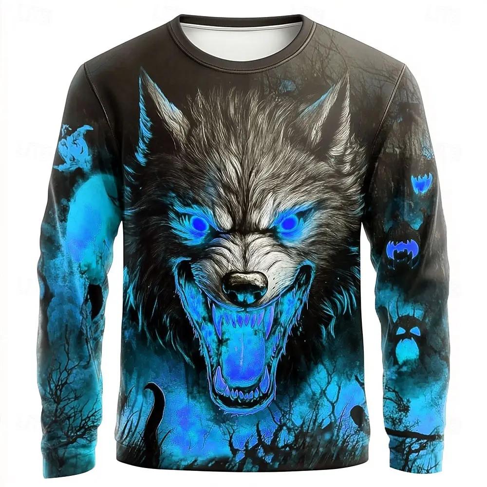 Geometric Pattern Long Sleeve T-Shirt, Stylish Casual Top For Everyday Wear