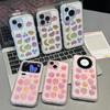 Creative Hollow Strawberry Fruit for Apple 17Pro Two-in-one Mobile Phone Case IP16/15/14/13 Colorful 12