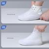 Rain Shoe Covers Waterproof Dustproof Reusable Overshoes Thickened Silicone Shoe Covers for Women
