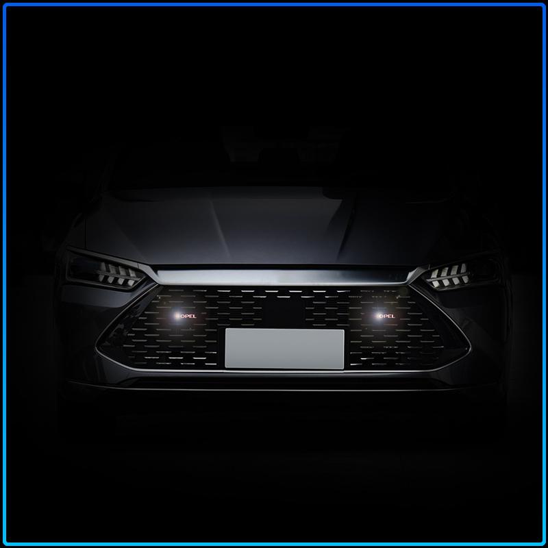 1Pcs Car Decorative LED Light Front Hood Grille Emblem Decor For Opel Crosa D Astra H Insignia Astra J Zafira B Mokkaastra Vivaro Astra G