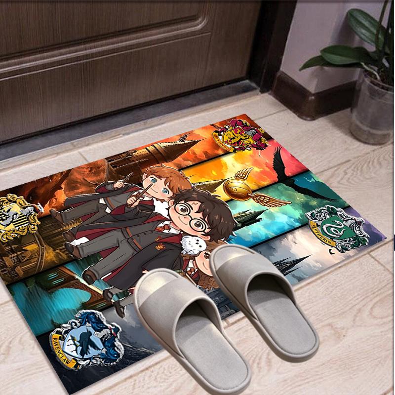 Harry Potter Pattern Rug, Indoor/Outdoor Mat, for Picnic, Gameroom, Bedroom, Office, Living Room, Home Decor Carpet, Birthday Gift