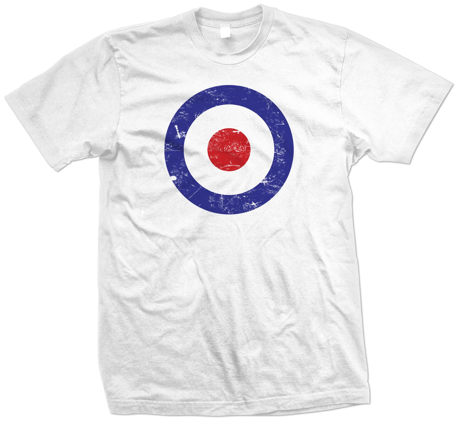Retro MOD RAF Target T Shirt - 3 colour options - XS to 5XL L
