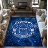 Tappeto in Velluto di Cristallo con Stampa Calcio Everton, Comodo Assorbente d'Acqua Antiscivolo Tappeto per Pavimenti Interni