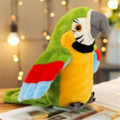 Interactive Talking Parrot Plush Toy - Electric Mimicry Doll with Flapping Wings, Perfect Gift for Kids