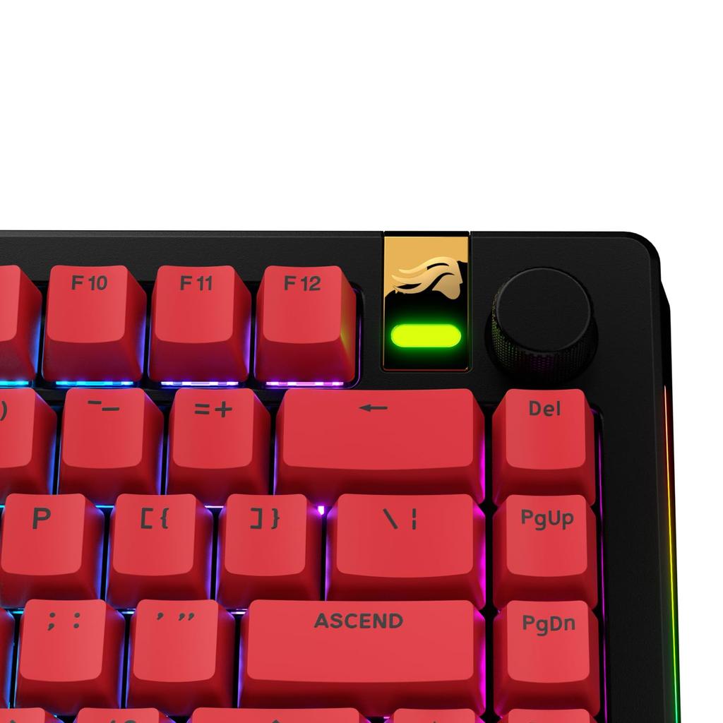 Glorious GPBT Basics Keycaps Revive Red - US - Retail GLO-KB-ACC-KC-GPBT-BA-RRED-US KB0862