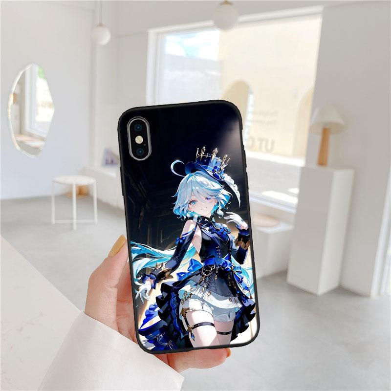 LO47 Genshin Impact Soft Shell Phone Case for Xiaomi Xiaomi Poco M4 M5 M6 M7 X3 X6 X7 F8 Ultra Pro GT NFC