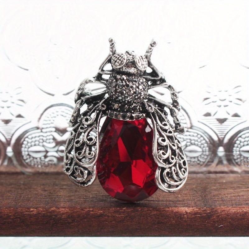 Animal Crystal Brooch With Alloy And Electroplating For Fashion Accessories