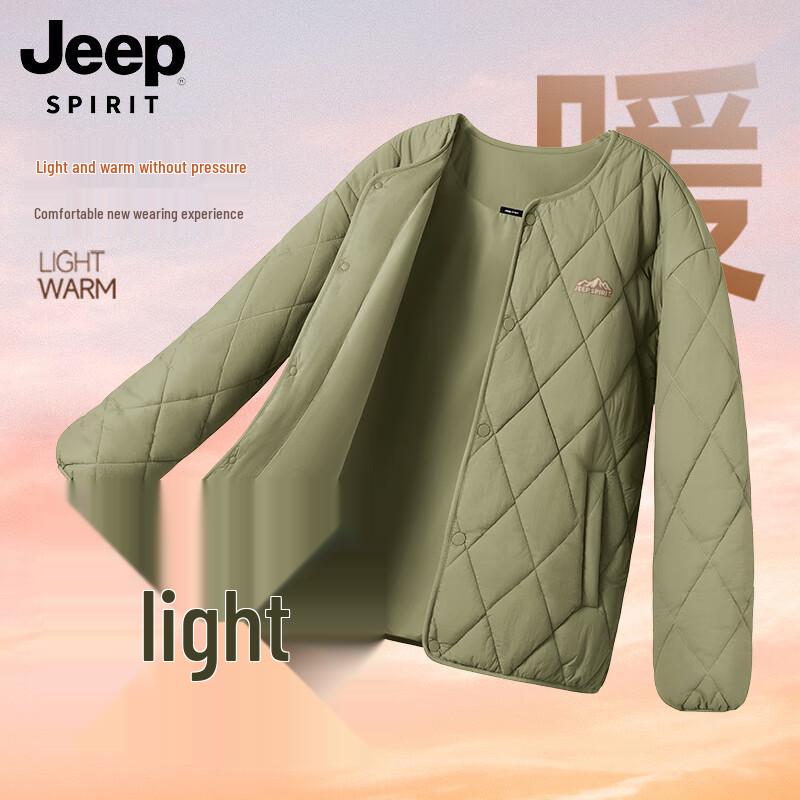 Мужская стеганая куртка без воротника JEEP SPIRIT M