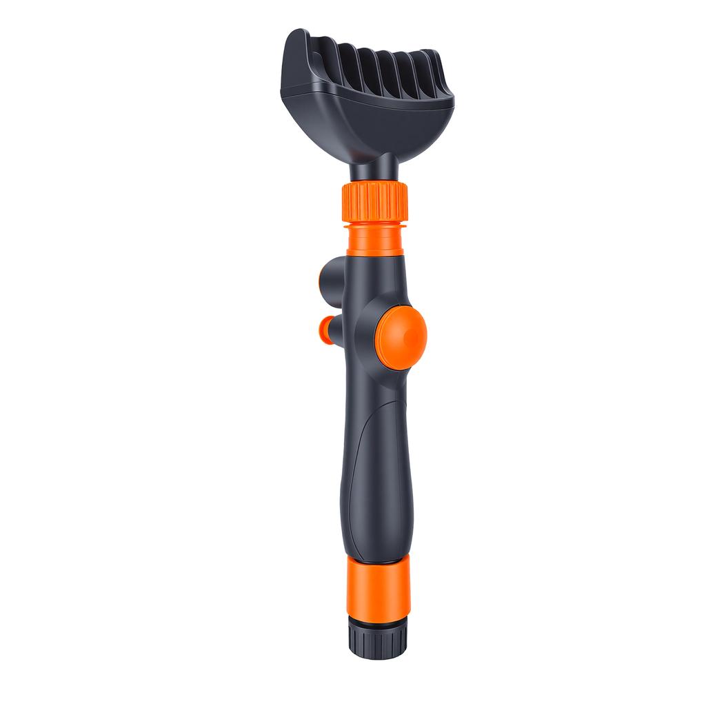 Pool Spa Filter Cartridge Cleaner Remove Debris Dirt Filter Cleaning Wand for Spa Hot Tub Grey