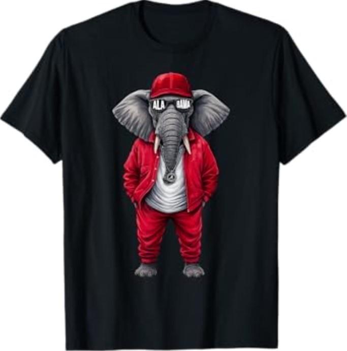 Vintage State of Alabama Elephant Lovers T-Shirt Unisex T-Shirt L